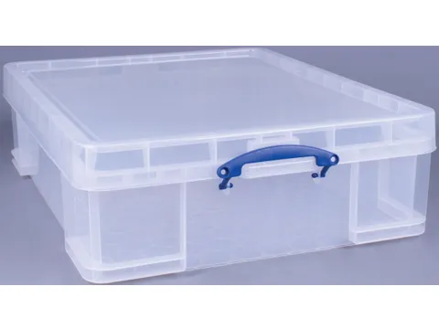 Opbergbox Transparant 70 Liter