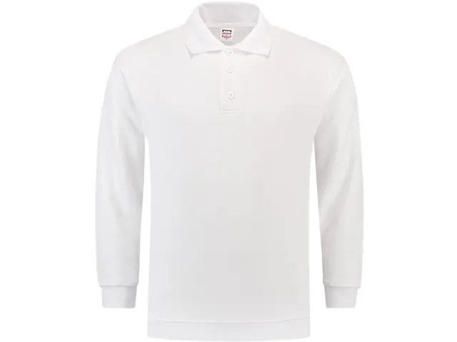 Tricorp PSB280 301005 polosweater, wit, maat 8XL, per stuk