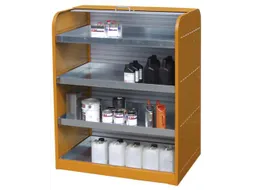 vatenkast,v. aquatox./brandbare stoffen,HxBxD 1610x870x1300mm,roldeur