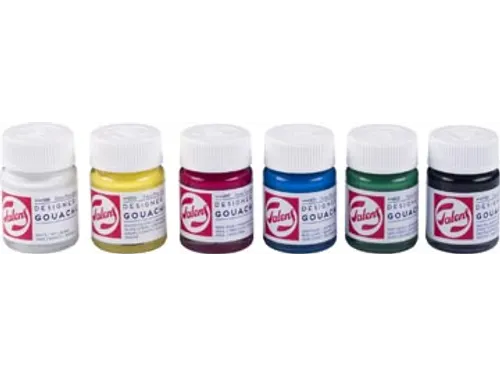 plakkaatverf Extra Fijn 16 ml set van 6 assorti