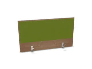 opzetpaneel,v. bureau,aanbouw achter,B 1000mm,NT-cherry,BN7048-groen - 1