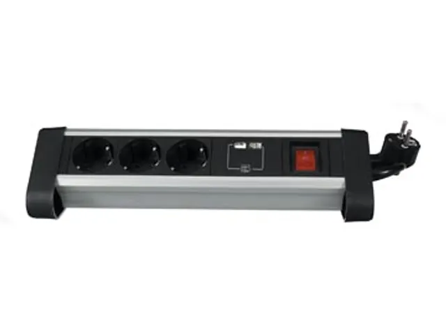 Desktop Contactdoos Zwart Belgie