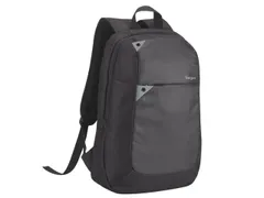 Laptoptas 15.6 Inch Intellect Laptop Backpack Zwart Grijs