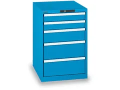 Ladenkast Hxbxd 850x564x725mm 5laden 75kg Codeslot Afwerking Ral5012