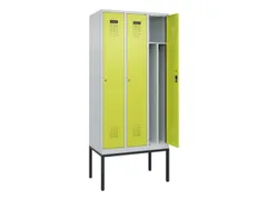 locker voor scheiding van kleding,HxBxD 2120x900x500mm,3vak