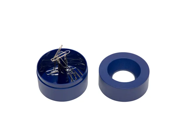 Papercliphouder MAUL Pro Ø73x60mm blauw