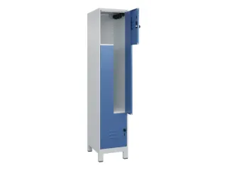 Z-garderobekast,HxBxD 1950x400x500mm,vak B 200/400mm,draaigrendel - 2
