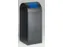 afvalverzamelaar,zelfblussend,1x60l,HxBxD 800x320x320mm,klemring