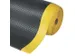 antivermoeidheidsmat,metergoed,HxB 12,7x1220mm,vinyl,geribd,zwart/geel