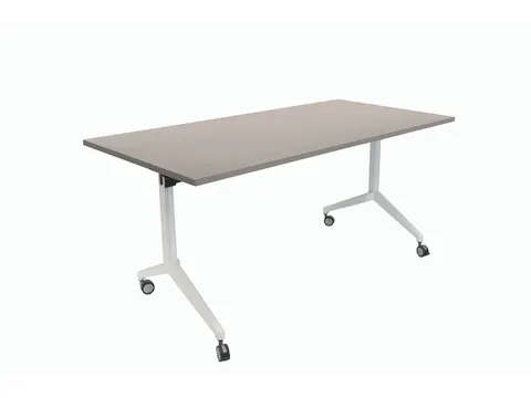 Schaffenburg Klaptafel 160x80cm Blad Havana Kersen 25mm Frame Alu