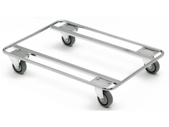 onderwagen voor kratten,draagverm. 400kg,laadvl. LxB 600x400mm