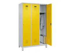 locker,HxBxD 1950x1200x500mm,3vak,vak B 400mm,cil.-slot,voeten