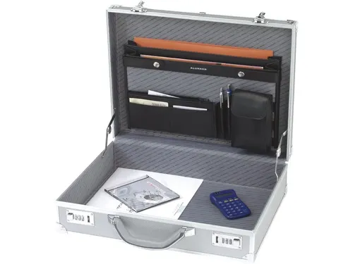 Pilotenkoffer Alumaxx Octan Zilver Aluminium
