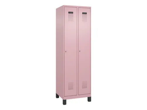 locker,HxBxD 1950x600x500mm,2vak,vak B 300mm,cil.-slot,voeten