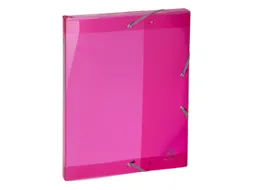 Klasseerdoos IDERAMA PP rug 25mm roze