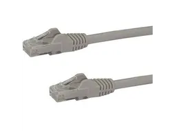 22.86 cm grijs snagless Cat6 UTP patchkabel