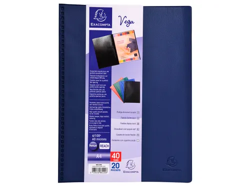 Showalbum Vega PVC o paak 20 tas A4 ass