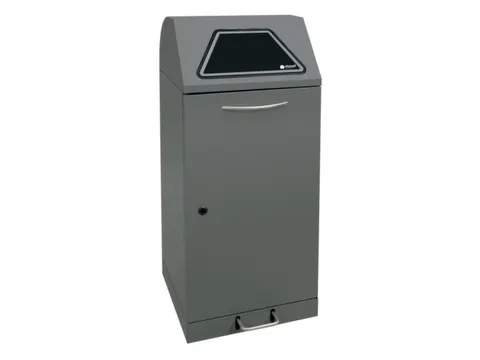 afvalverzamelaar,niet-brandbaar,1x120l,HxBxD 1100x450x450mm