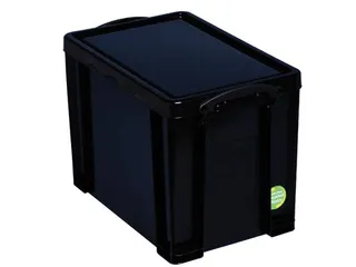 Opbergdoos 19 Liter Gerecycled Zwart - 1