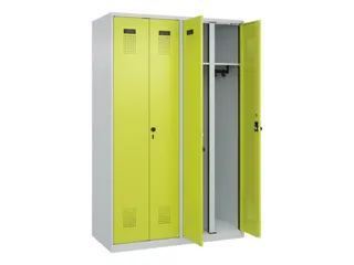 locker voor scheiding van kleding,HxBxD 1850x1200x500mm,4vak - 1