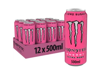 Energiedrank Monster ultra rosa blik suikervrij 500ml - 3