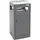 combi-asbak HxBxD 1050x450x450mm afvalbak inhoud 90 liter Antraciet