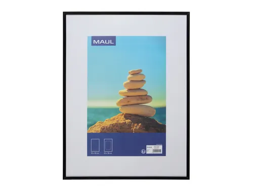 Fotolijst MAULart 30x40cm kunststof frame zwart