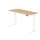 Elektrisch in hgte vst. zit-sta-bureau,HxBxD 650-1290x1800x800mm