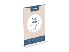 Tafelstandaard Kaarthouder Europel T-standaard A4 acryl