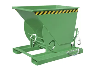 kiepbak,HxLxB 1070x1420x1008mm,0,5m³,draagverm. 1000kg,RAL6011 - 2