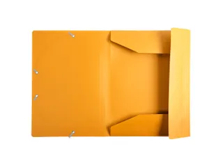 Elastomap 3 kleppen ondoorschijnende Polypropyleen 4/10de A4 Assorti - 11
