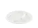 Assiette IEZZY Ø260mm 3 compartiments canne à sucre blanc 50 pièces
