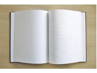 Receptiealbum Kangaro 26x21cm vakverdeling zwart - 2