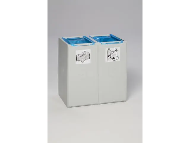 caisson de tri sélectif,2x40l,HxlxP 570x505x405mm