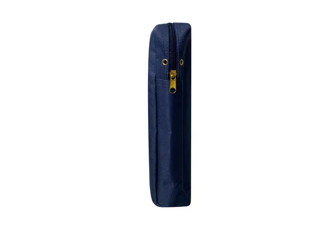 POCSOU professionele posttas blauw nylon 42 x 32 cm met extra vak