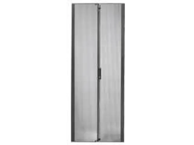 NetShelter SX 48U 600mm Wide Perforated Split Doors Black