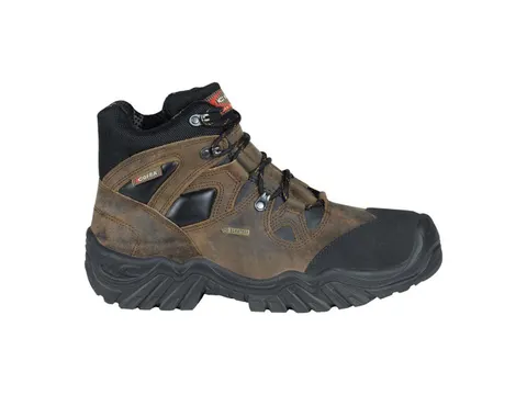 Cofra New Jackson hoge S3 veiligheidsschoenen, bruin, maat 41, per paa