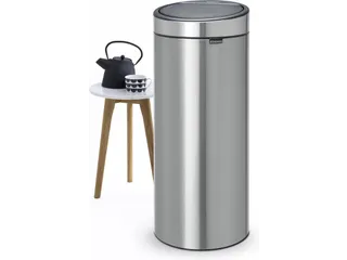 Touch bin New 30 Liter Prullenbak Mat Staal - 5
