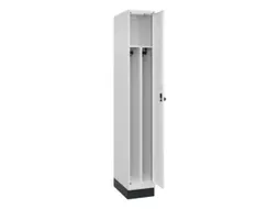 locker voor scheiding van kleding,HxBxD 1950x300x500mm,1vak