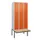 Dubbeldekse dekenkist,HxBxD 2120x900x815mm,3x2vak.,vak B 300mm