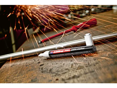 Paintmarker edding 790 alcoholbasis 2-3mm wit