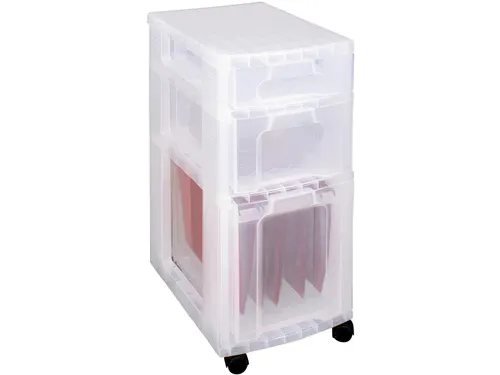 Ladenblok 7 + 12 + 25 Liter Transparant