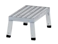 Werkbordes Basismodule A Aluminium H 200 x B 550 x D 250mm Traanplaat