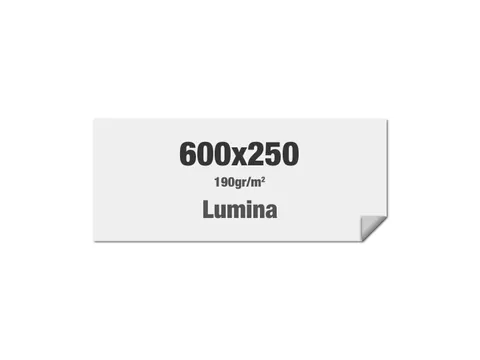 Print Lumina voor Brightbox Pro Flex Wand 600x250 cm
