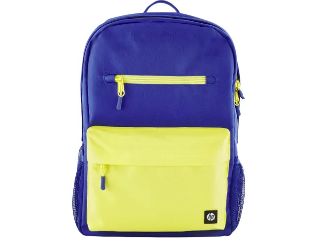 HP Campus 15.6 inch Notebook Backpack Blauw/Geel 7J596AA