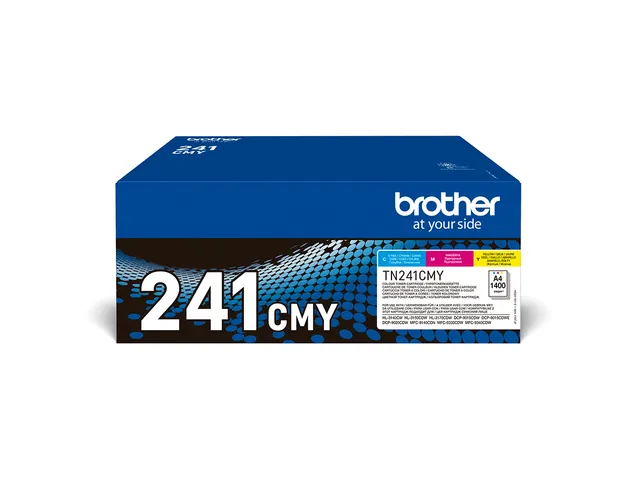Brother TN-241CMY voordeelverpakking met tonercartridges cyaan, magent