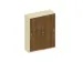 Schuifdeurkast 1540x1200x430mm Romp Esdoorn Decor Front Noten
