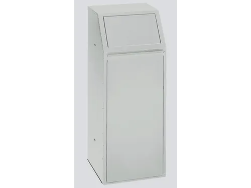 afvalverzamelaar,1x68l,HxBxD 1000x400x400mm,binnenbak staal
