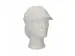 Pet met klep en haaropvang Polyester Kroon Wit maat XL 100 stuks