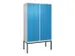 locker voor scheiding van kleding,HxBxD 2120x1200x500mm,4vak